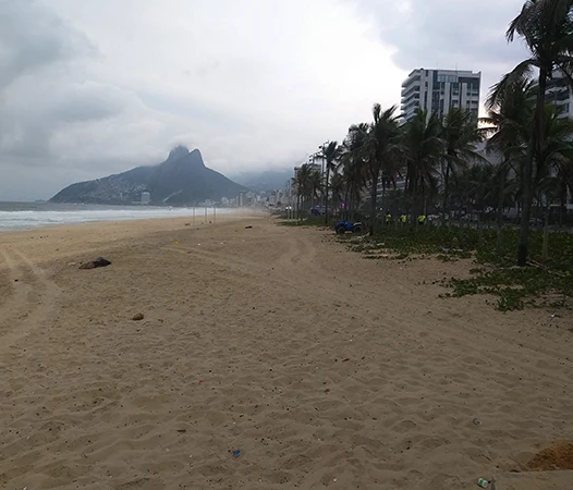 beach in Ipanema RJ