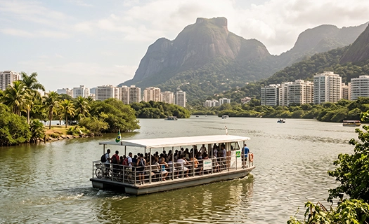 Balsa na Barra da Tijuca: Do Píer Amapluc ao Metrô Jardim Oceânico